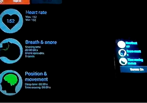 Sleep Medicine Remote Diagnostics with Android OS Wearable